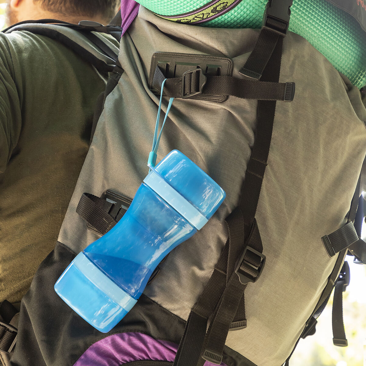 2-in-1 Pet Travel Bottle for Food & Water | Sfera Pets