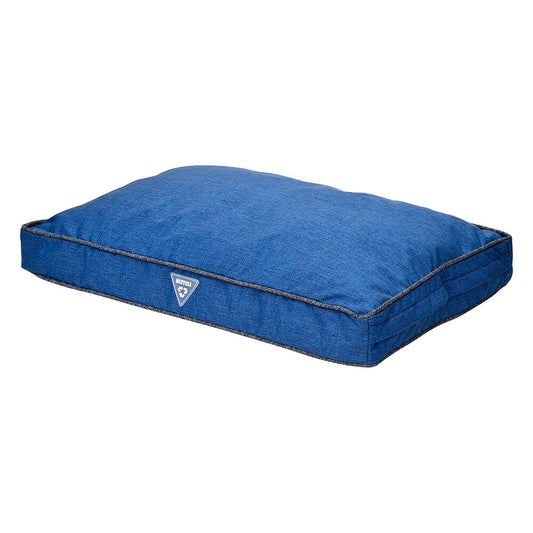 Durable Denim Pet Bed "Hearts & Homies" | Sfera Pets