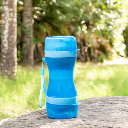2-in-1 Pet Travel Bottle for Food & Water | Sfera Pets